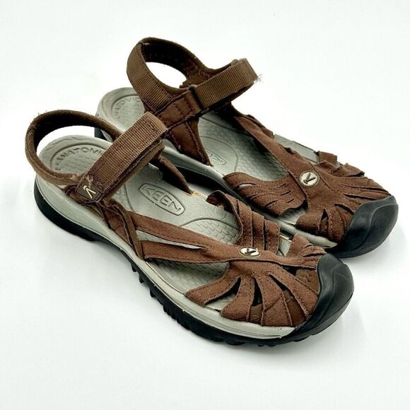 Keen Women’s Rose Adventure Sandal Gorpcore Brown Sandal Sz US 6.5 - Picture 10 of 11